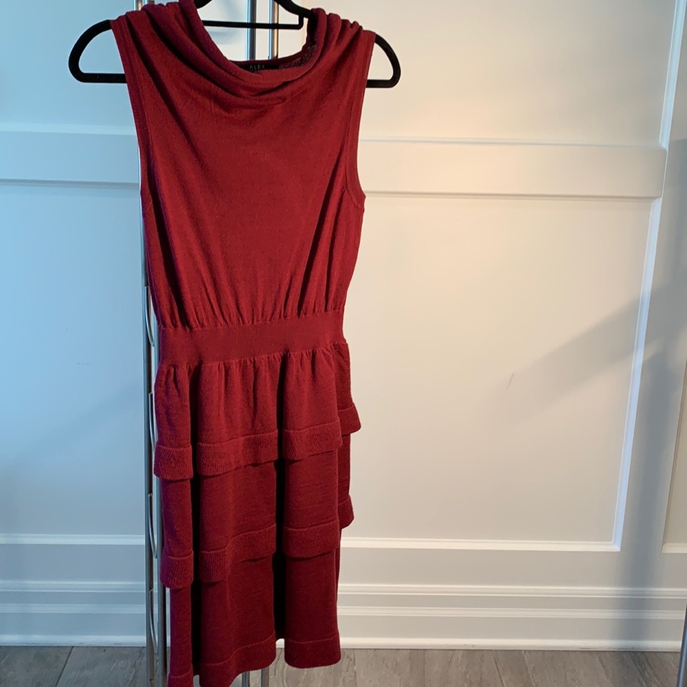 Lovely soft Dress Perfect Condition Merlot Colour